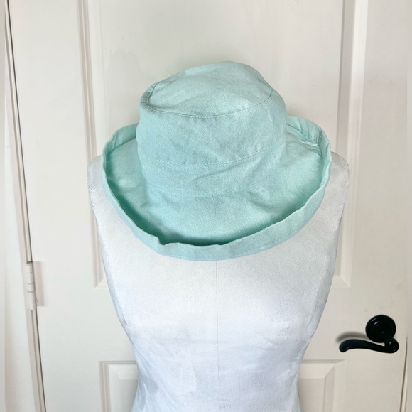 Scala Women's Pebble Beach Cotton Hat with Inner Drawstring and Upf 50 - Picture 2 of 8